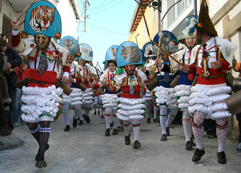 Carnival on the Camino tradition costume celebration