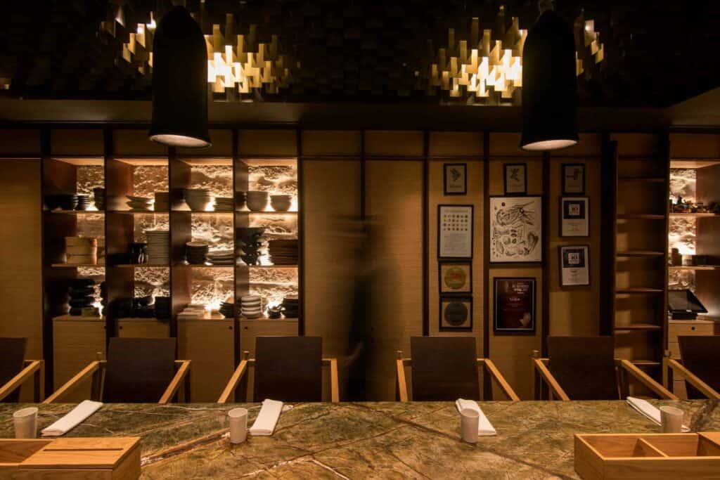 Euskalduna Studio Michelin star restaurant on the Camino Portugues