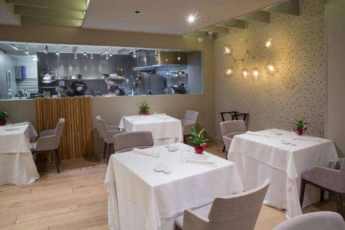 Ikaro Michelin star restaurant on the Camino Frances