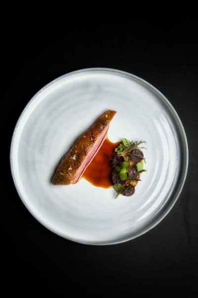 Feitoria Michelin star restaurant on the Camino Portugues