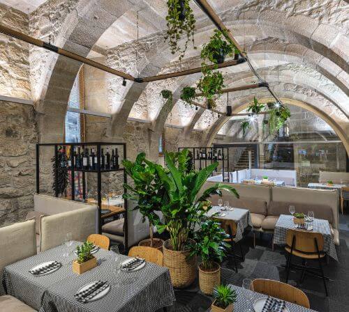 La Ultramar Michelin star restaurant on the Camino Portugues