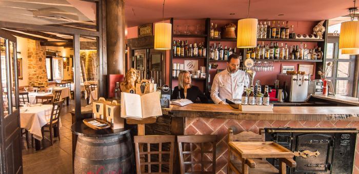 coscolo Michelin star restaurant on the Camino Frances