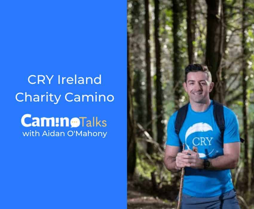 aidan omahony CRY ireland charity camino