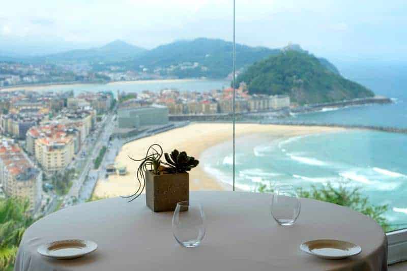 Mirador de Ulia Michelin star restaurant on the Camino