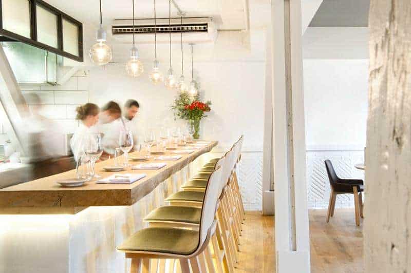 Mina Michelin star restaurant on the Camino