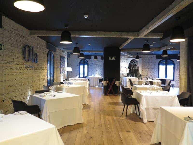 Michelin Star restaurant on the Camino