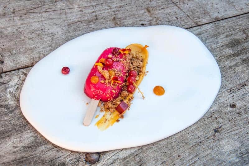 Michelin star restaurant on the Camino