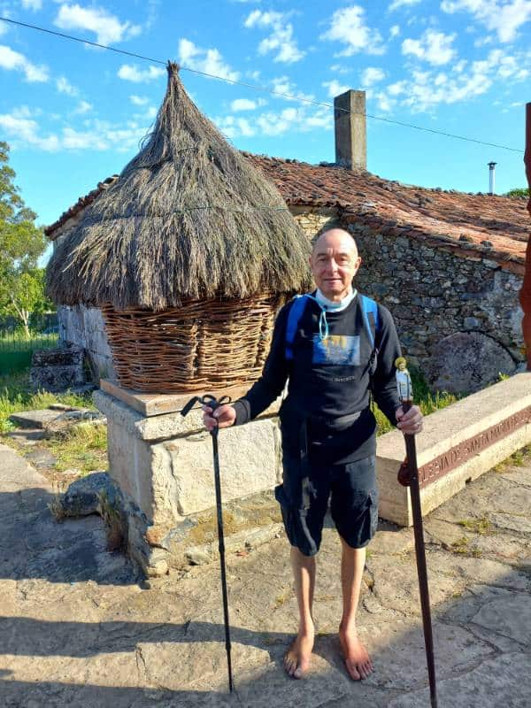 Pastor Stefan Fillauer Barefoot Camino