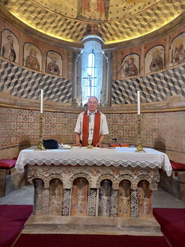 Pastor Stefan Fillauer Barefoot Camino