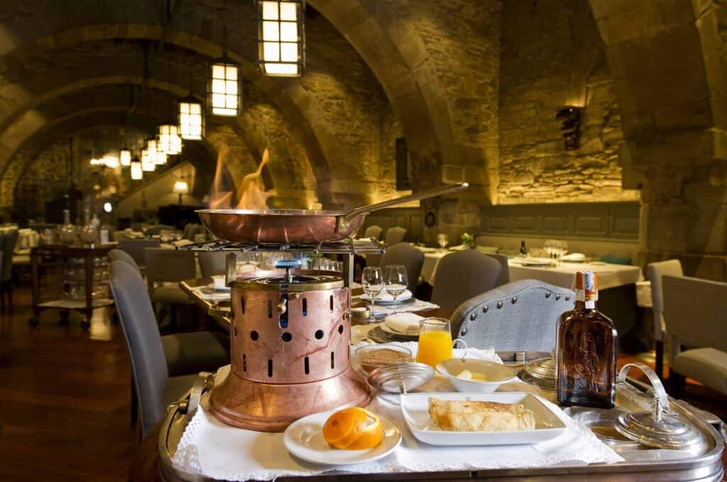 Luxury hotel and Restaurants on the Camino