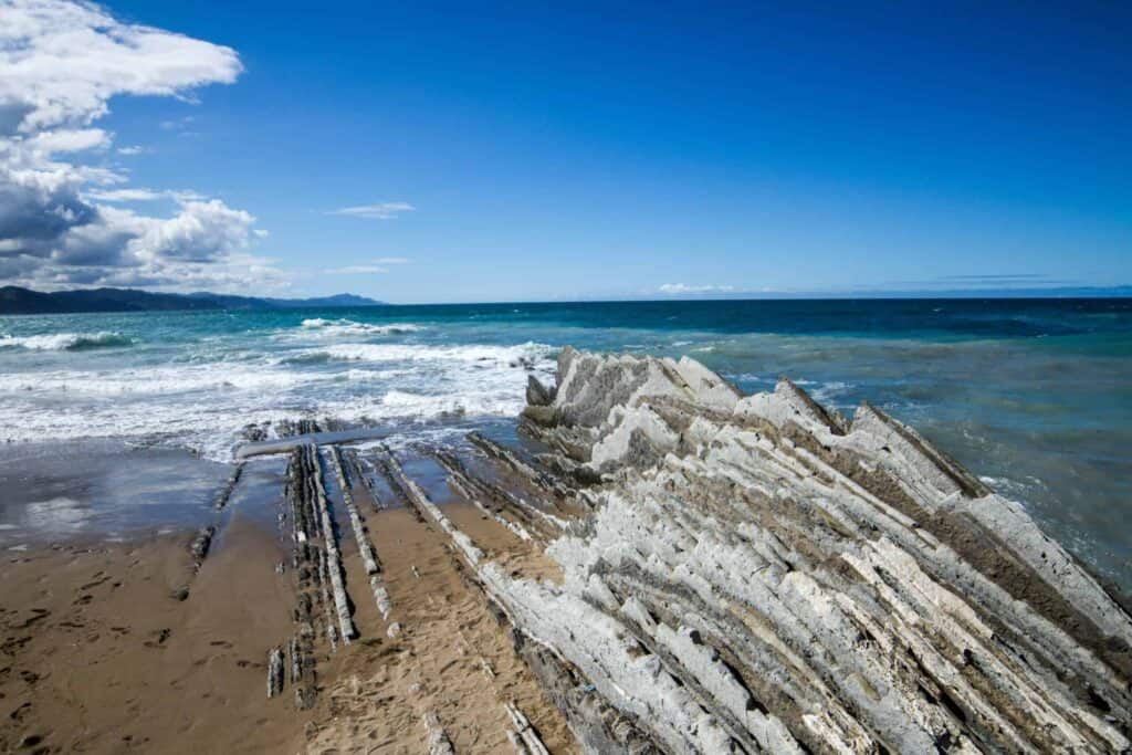 Beach on Cantabria Camino del Norte