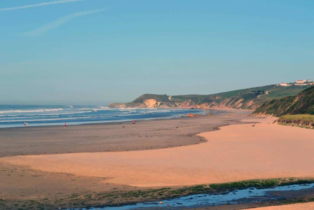Beach in Cantabria Camino del Norte