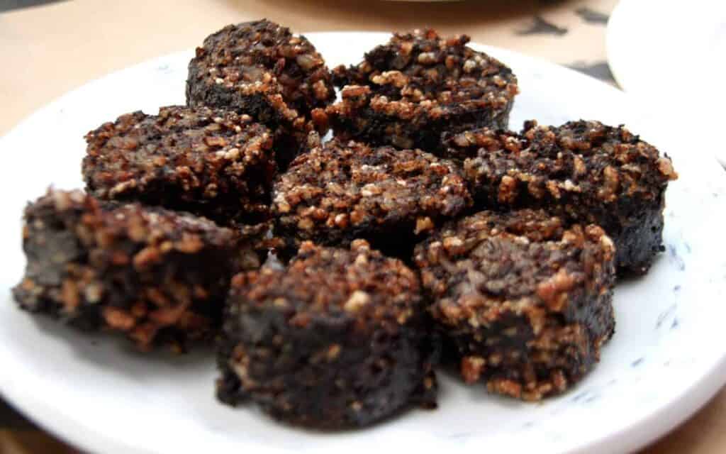 morcilla burgos Camino food