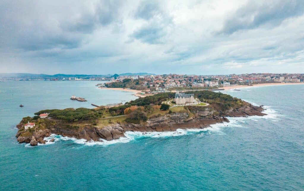 Beach on Cantabria Camino del Norte