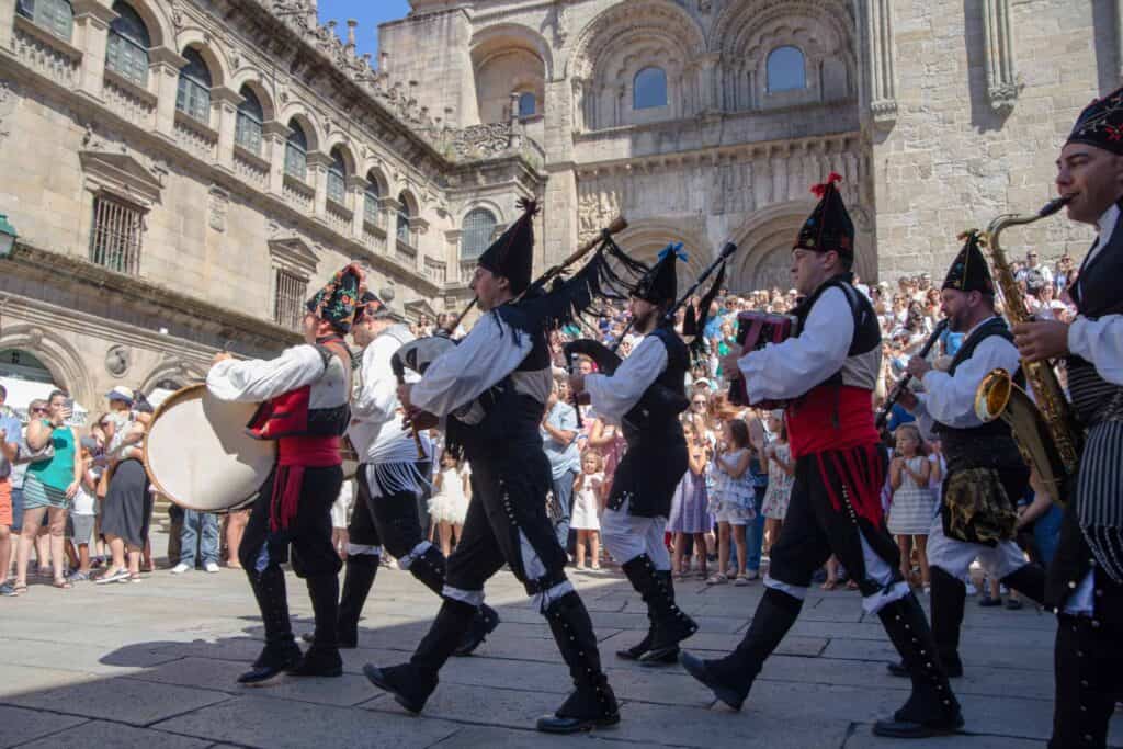 La Ascensión celebration Santiago de Compostela