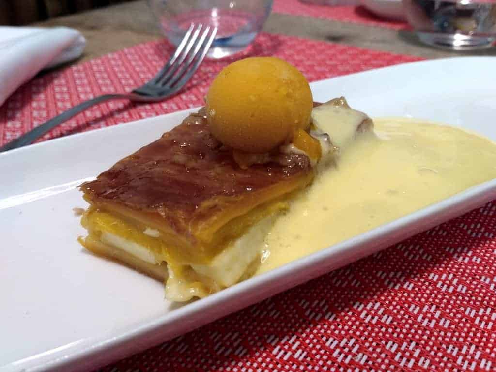 Vegetarian dish and restaurants Camino Frances