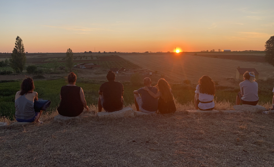 Pilgrims & Sunrise