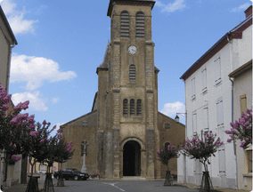 Church in Aire sur l’Adour