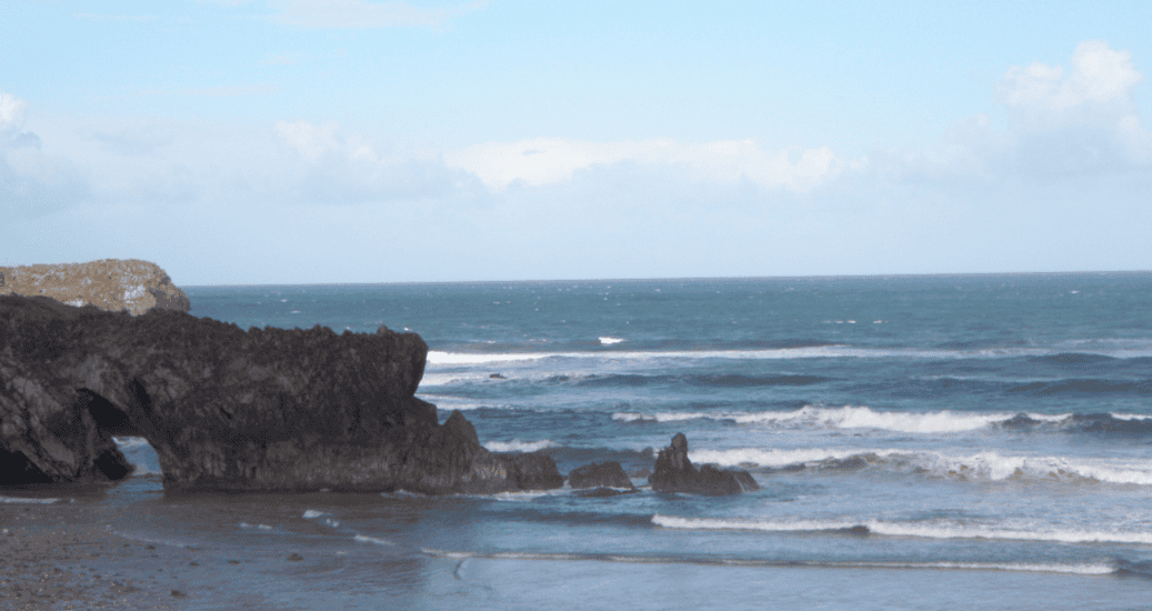 Beach on Camino del norte