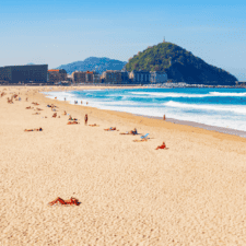 San Sebastian beach