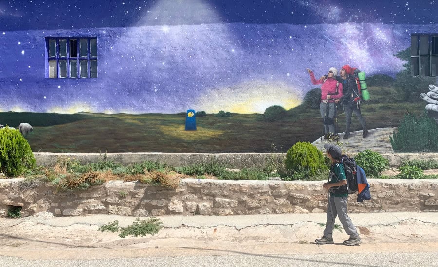 Graffiti in Rabe de las Calzadas