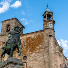Caceres Statue