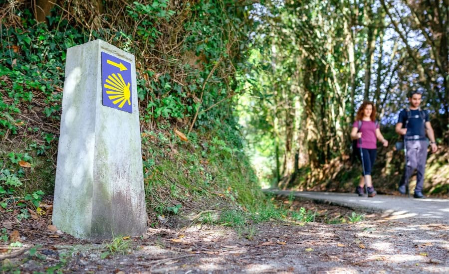 Couple on the Camino