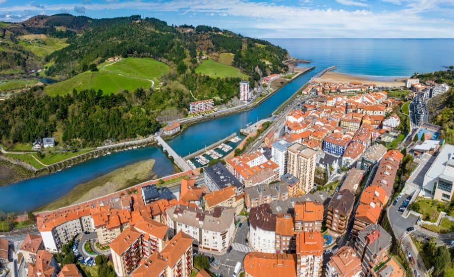 Deba on the Camino del Norte