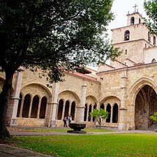 Gothic Cloister of the Santander Cathedral