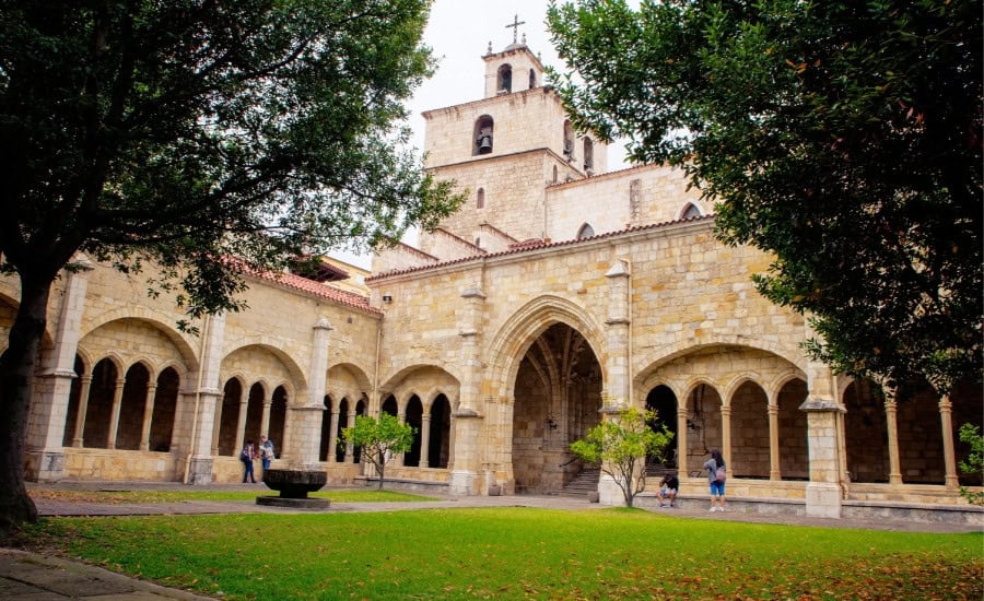 Gothic Cloister of the Santander Cathedral