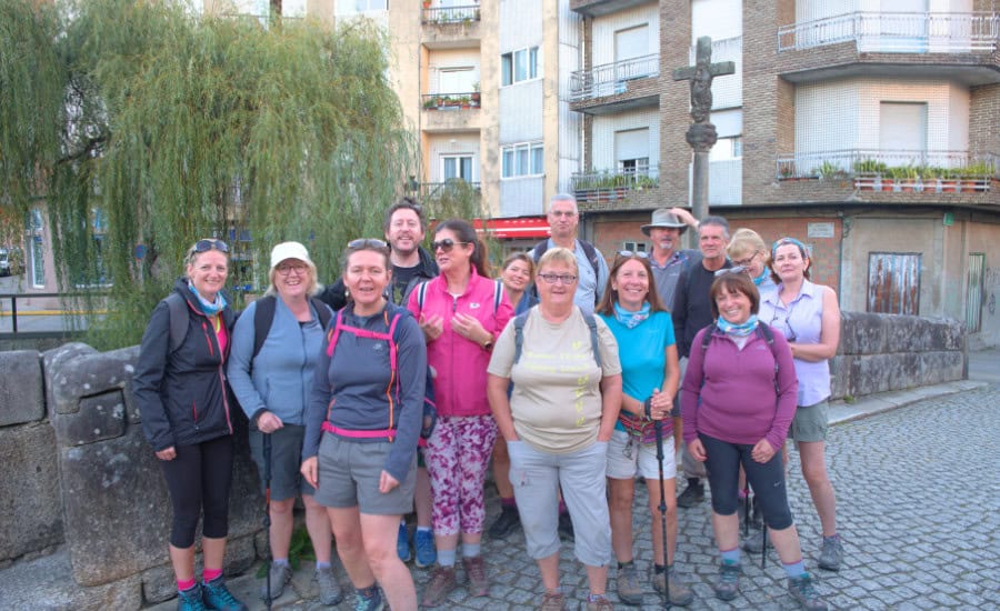 Group of pilgrims