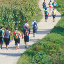 Group walking