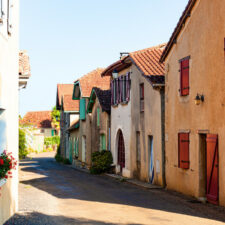 Houses of Pimbo, Small Town along the Le Puy Route