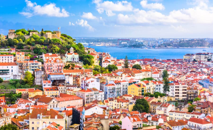 Lisbon skyline