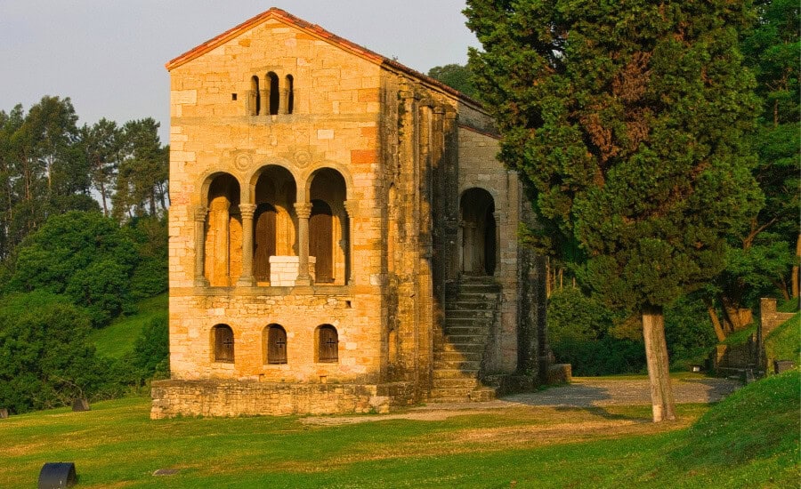 Church Santa Maria Del Naranco Oviedo