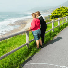 Pilgrims Watching the sea