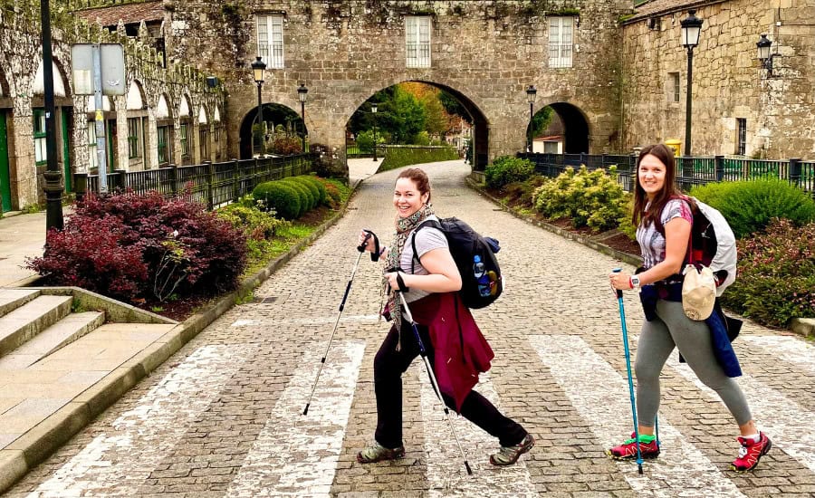 Pilgrims in Negreira