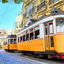 Tram in porto