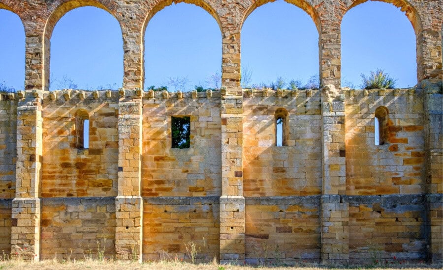 Wall of the Monasterio