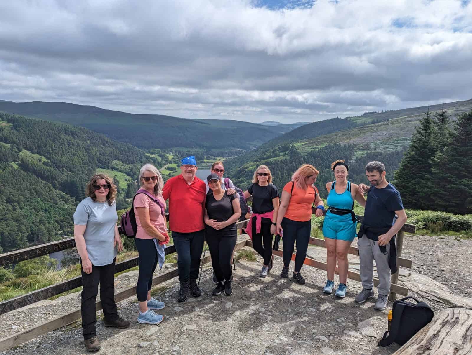 Hikers in Dublin