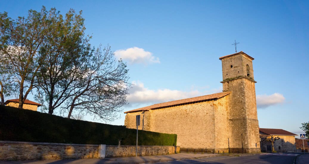 church in Sarria, Alava, Basque Country, Spain