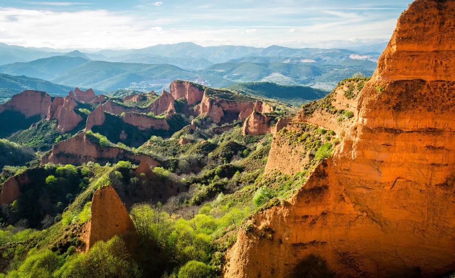 las medulas bis mountains