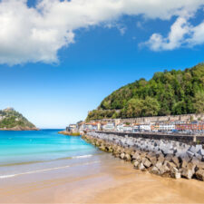 playa de la concha in Santander