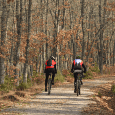 2 pilgrims Cycle the Camino Frances from Ponferrada to Santiago