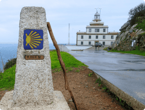 Finisterre lighthouse - highlight