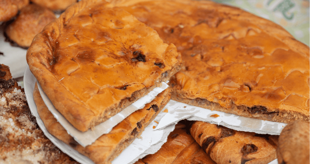 Food and tapas Empanada