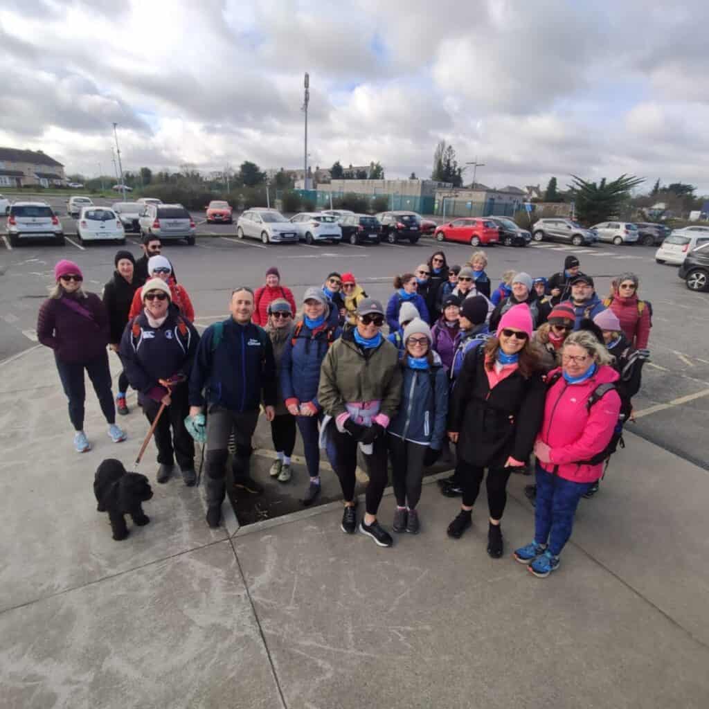 camino training walk in ireland fundraising for charities