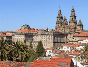 Santiago de compostela church