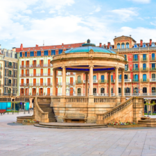 Pamplona town sqaure