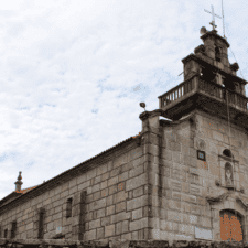Cathedral on Camino portugues coastal tui